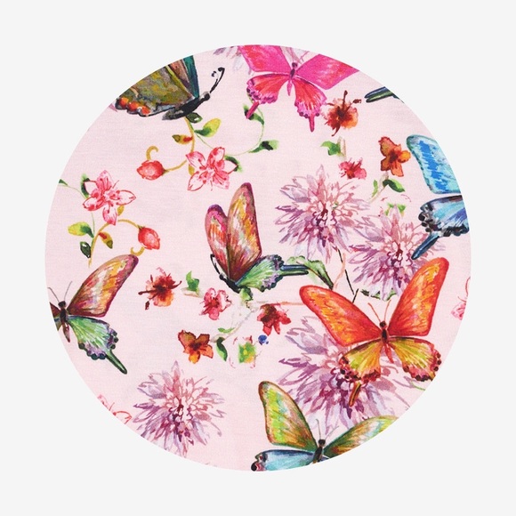 Posh Peanut Convertible One Piece in Watercolor Butterfly - Picture 3 of 17